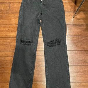 PacSun Dad Jean Black Size 25